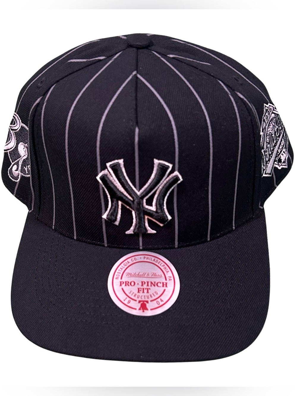 Jay-Z Reasonable Doubt x New York Yankees Black Snapback Mitchell & Ness Hat